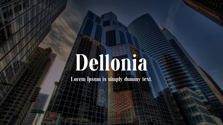 Dellonia Font