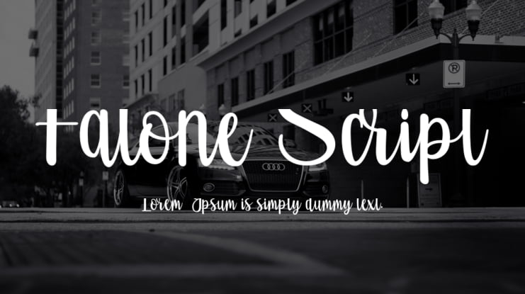 Fatone Script Font