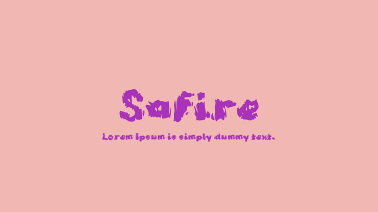 Safire Font