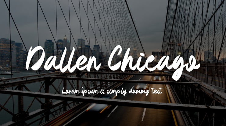 Dallen Chicago Font