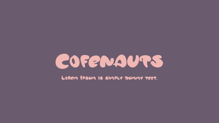 Cofenauts Font