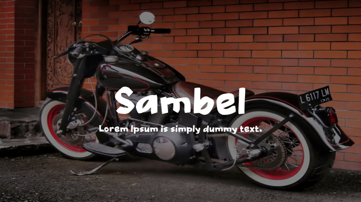 Sambel Font