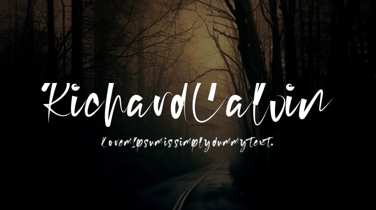 Richard Calvin Font