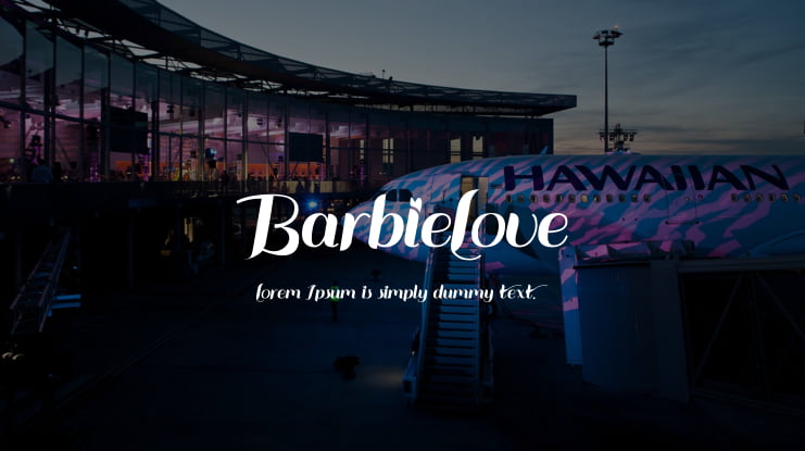 BarbieLove Font