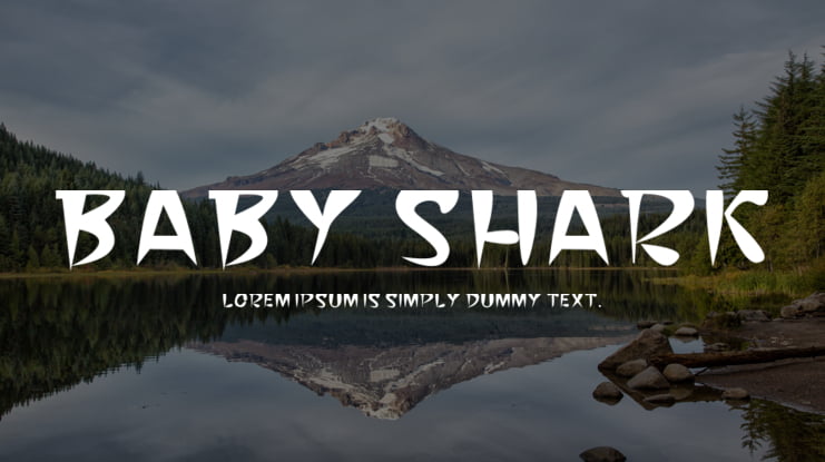 BABY SHARK Font