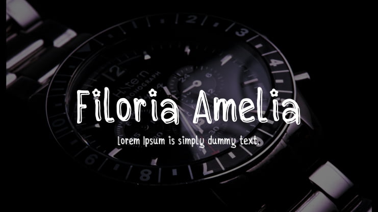 Filoria Amelia Font Family