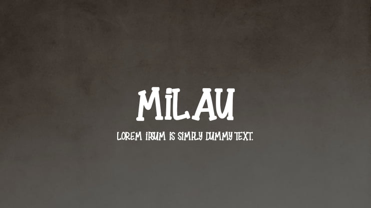 Milau Font