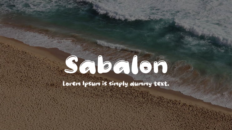 Sabalon Font