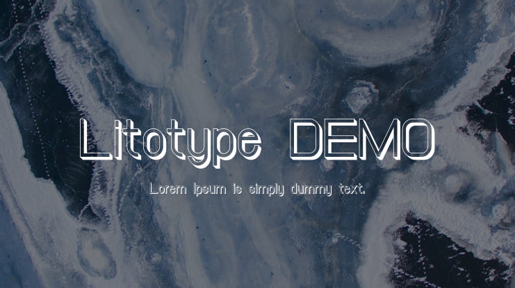 Litotype DEMO Font