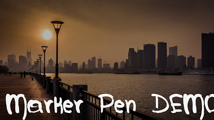 Marker Pen DEMO Font