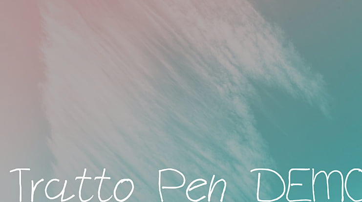 Tratto Pen DEMO Font