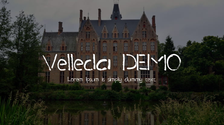 Velleda DEMO Font