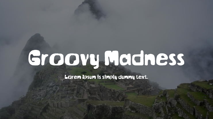 Groovy Madness Font