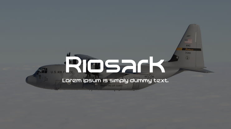 Riosark Font