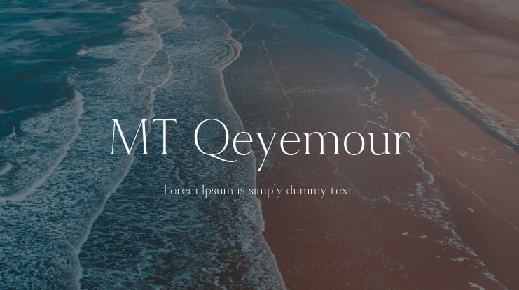 MT Qeyemour Font