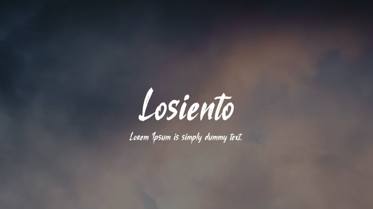 Losiento Font