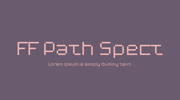 FF Path Spect Font Family