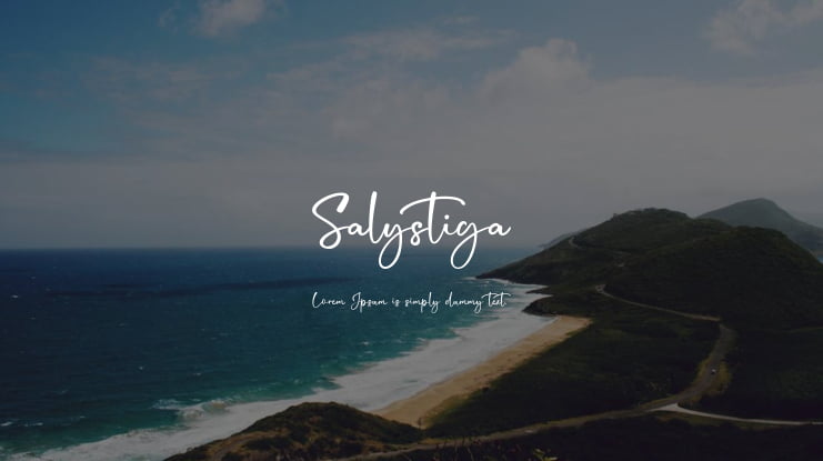 Salystiga Font