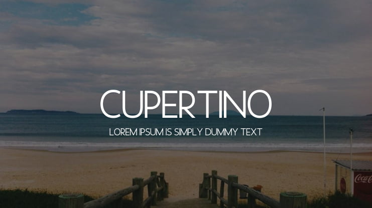 Cupertino Font Family