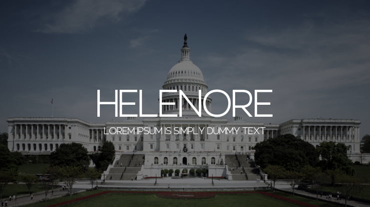 Helenore Font Family