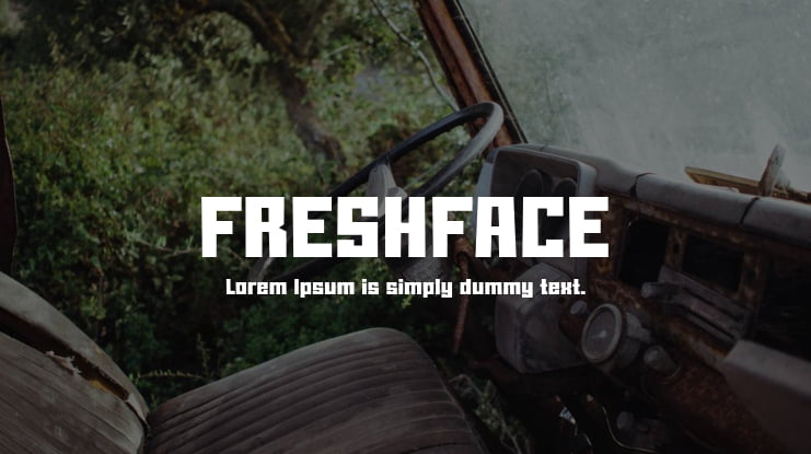 FRESHFACE Font