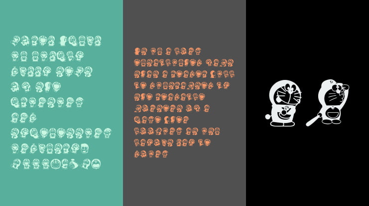 Doraemon Mix Font