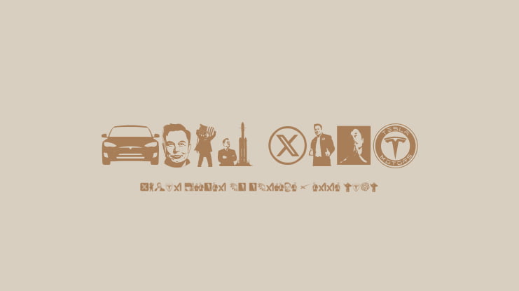 Elon Musk Font