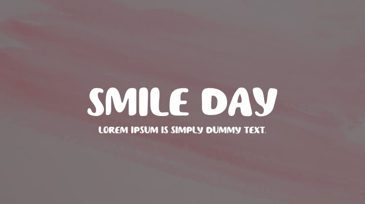 Smile Day Font