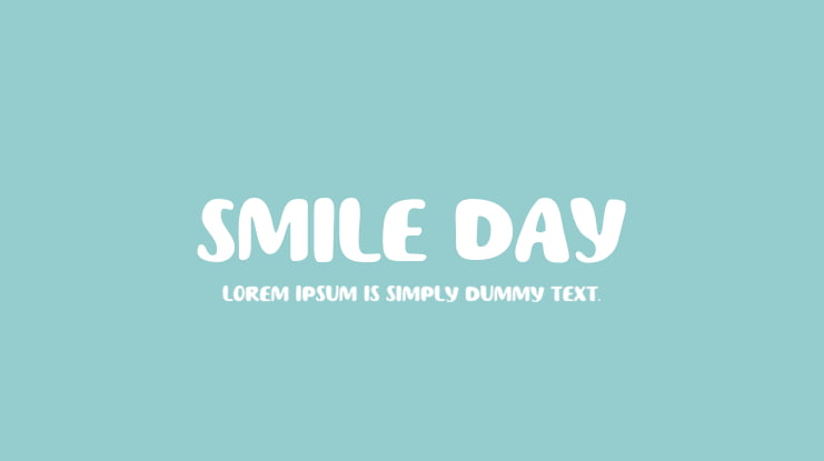 Smile Day Font