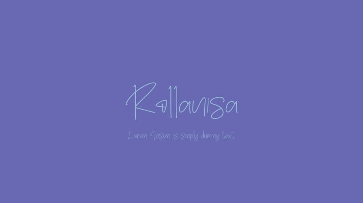 Rollanisa Font