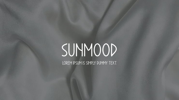 Sunmood Font