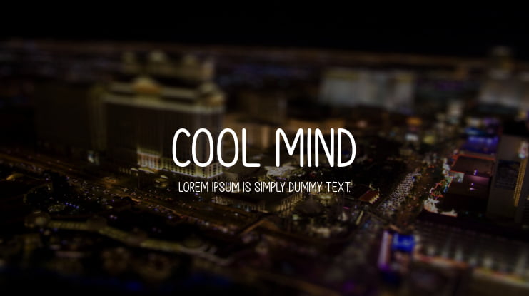 Cool Mind Font