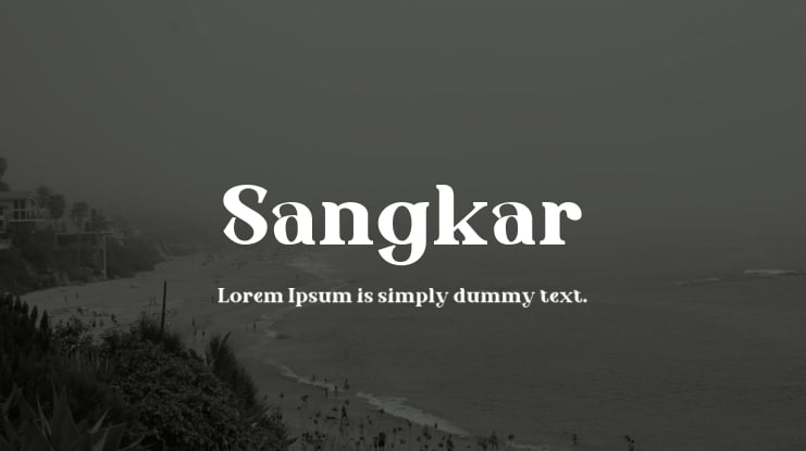 Sangkar Font