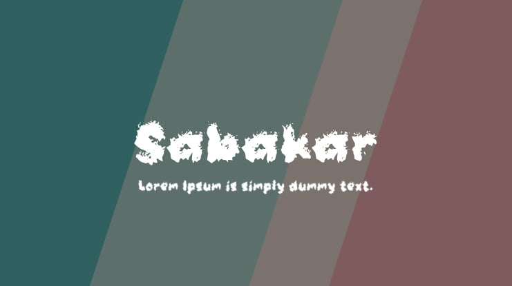 Sabakar Font