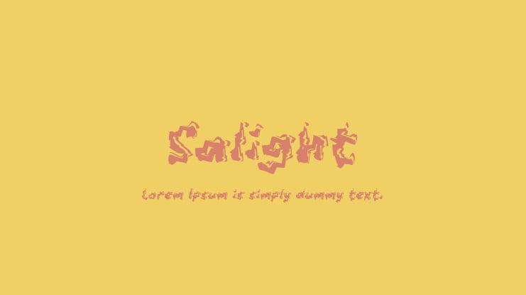 Salight Font