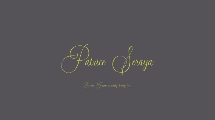 Patrice Seraya Font