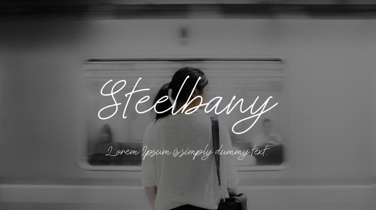 Steelbany Font Family