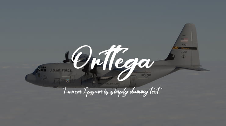 Orttega Font Family