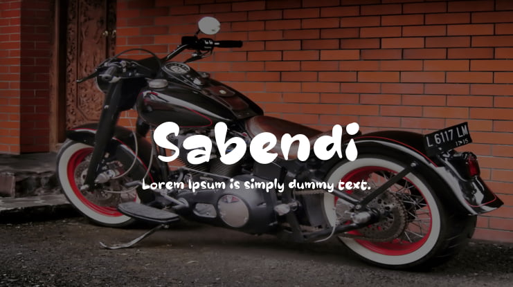 Sabendi Font