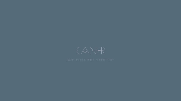 Caner Font