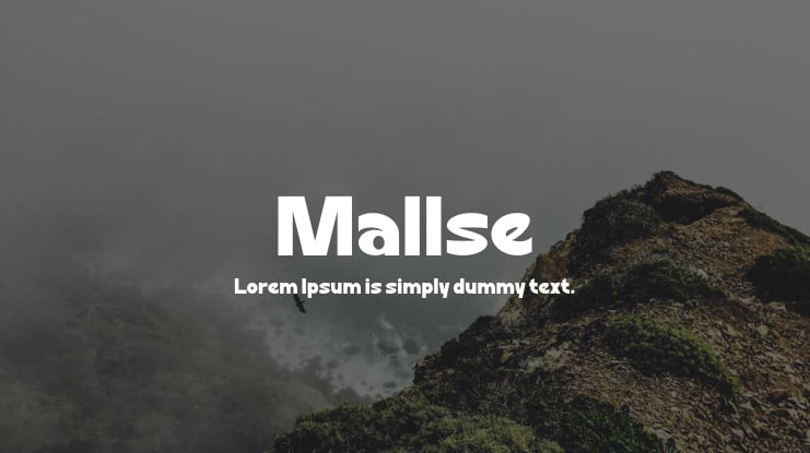 Mallse Font