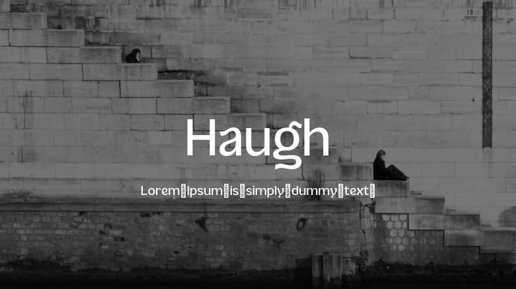 Haugh Font Family