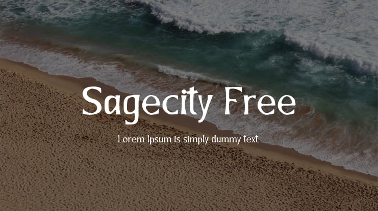 Sagecity Free Font