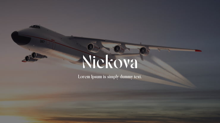 Nickova Font