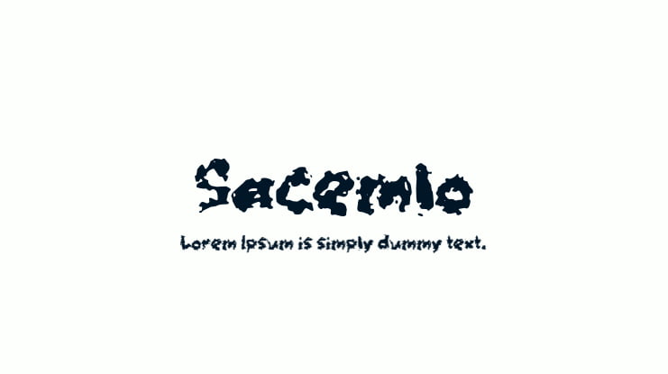 Sacemlo Font