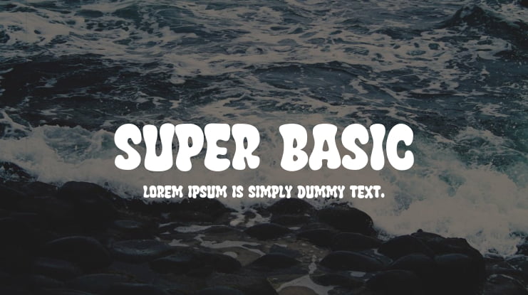 Super Basic Font