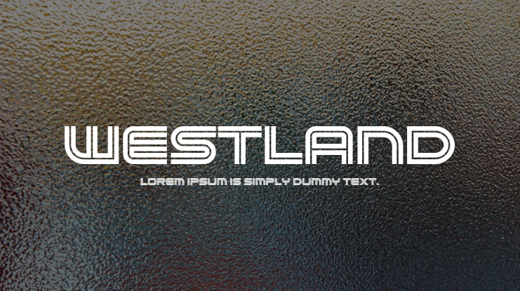 Westland Font