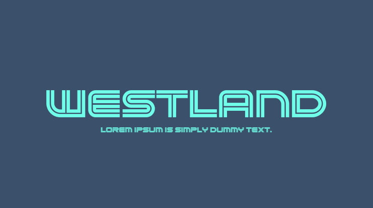 Westland Font