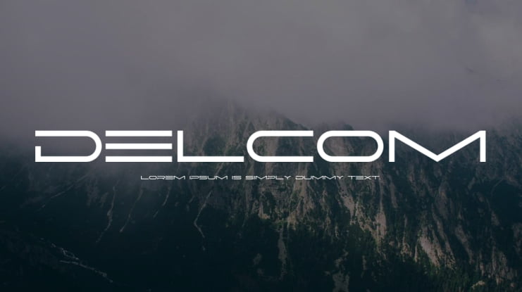 Delcom Font