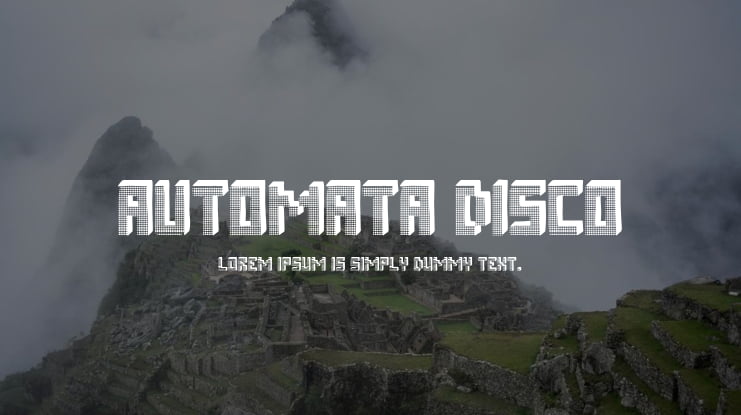 Automata Disco Font